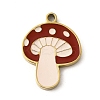 304 Stainless Steel Enamel Pendants STAS-I336-33G-1