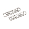Tarnish Resistant 304 Stainless Steel Connector Charms STAS-L268-036P-2
