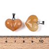 Natural Topaz Jade Chunky Pendants G-T143-19E-3