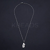 Non-Tarnish 201 Stainless Steel Pendants Necklaces NJEW-S105-JN665-45-1-2