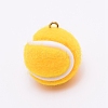 Cloth Fabric Pendants FIND-TAC0006-27B-1