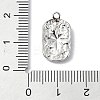 Anti-Tarnish 304 Stainless Steel Pendants STAS-L022-444P-3
