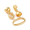 Brass Fold Over Clasps LS-KK-U016-21G-2
