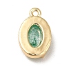 Glass Charms KK-M233-01G-D-2