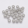 Alloy Daisy Spacer Beads PALLOY-L166-31P-1