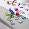 72Pcs 12 Colors Transparent Birthstone Glass Beads GLAA-ZZ0001-02-5