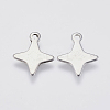 Tarnish Resistant 201 Stainless Steel Charms STAS-F139-009P-1