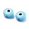 Opaque Printed Acrylic Beads LS-OACR-G038-04E-2