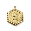 201 Stainless Steel Pendants LS-STAS-R227-01S-G-1