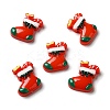 Christmas Opaque Resin Cabochons LS-RESI-K019-31-1