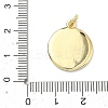 Brass Enamel Pendants KK-H255-05G-02-3