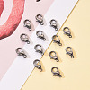 Zinc Alloy Lobster Claw Clasps PALLOY-YW0001-12B-8