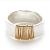 Zinc Alloy Wire Wrapped Finger Rings for Women FS-WG4DD4C-04-3