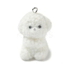 Flocking Resin Pendants RESI-K203-14A-1