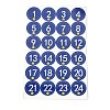 Christmas Advent Calendar Stickers DIY-L050-A04-1