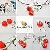 Black Wiggle Eye Need Glue on Round Moving Wobbly Googly Eyes 4-9mm KY-PH0001-01-7