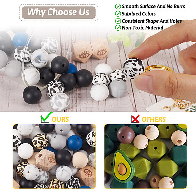 DIY Keychain Wristlet Making Kit DIY-TA0004-40-1