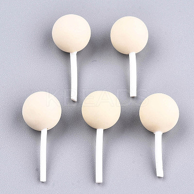 Handmade Polymer Clay 3D Lollipop Embellishments CLAY-T016-82F-1