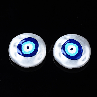 3D Printed ABS Plastic Imitation Pearl Beads KY-S168-004-1