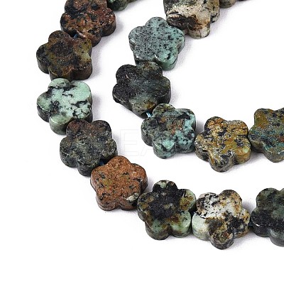 Natural African Turquoise(Jasper) Beads Strands LS-G-N257-24A-05-1