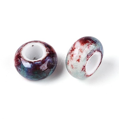 Handmade Porcelain Beads PORC-S498-05P-1