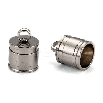 Tarnish Resistant 304 Stainless Steel Cord Ends STAS-E020-2-1