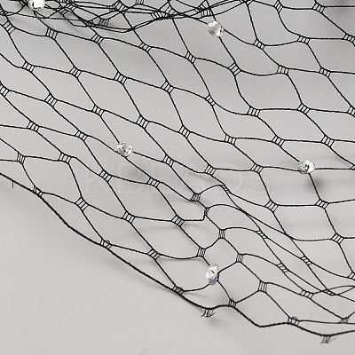 Polyester Mesh Hair Band AJEW-WH20067-067-1