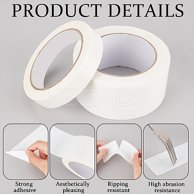 2 Rolls 2 Style Anti Slip Adhesive Tape AJEW-GF0007-10-1