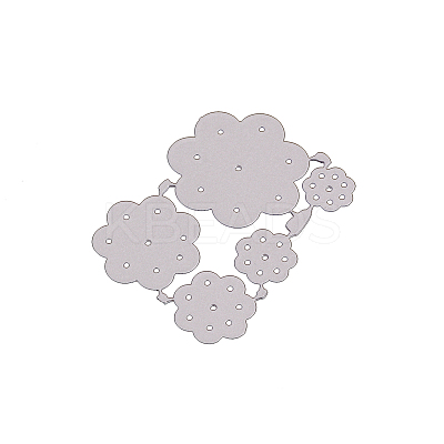 Flower Frame Carbon Steel Cutting Dies Stencils DIY-F028-53-1