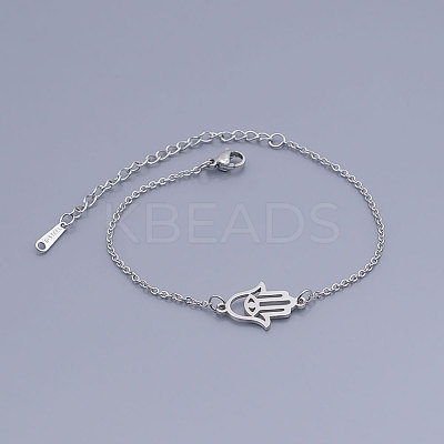 Tarnish Resistant 201 Stainless Steel Link Bracelets LS-BJEW-T011-JN494-1-1