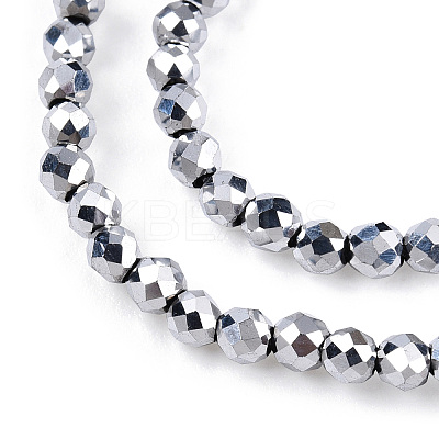 Electroplate Glass Beads Strands LS-EGLA-T027-01S-1