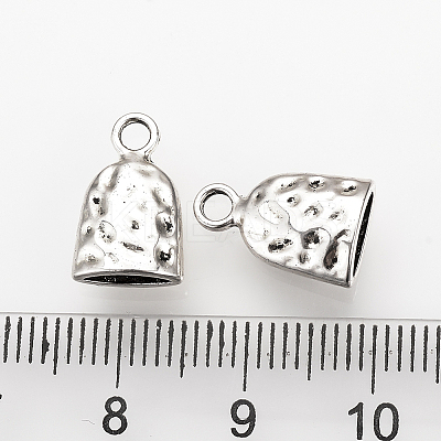 Tibetan Style Alloy Cord Ends TIBE-Q077-28AS-NR-1