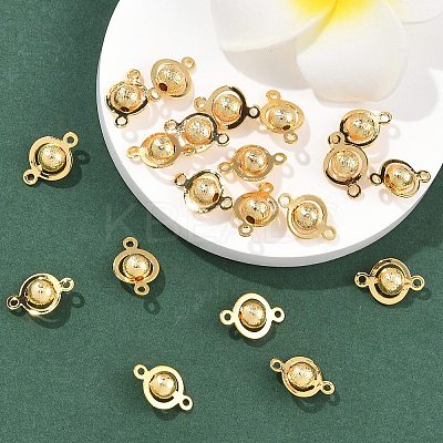 SHEGRACE Brass Round Links XGR0126G-122G-1