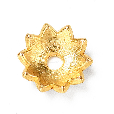 Multi-Petal Alloy Enamel Bead Caps FIND-G029-05G-1