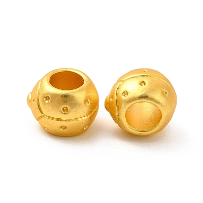 Rack Plating Alloy European Beads PALLOY-F287-56MG-1