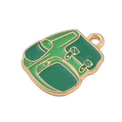 Camping Equipment Series Alloy Enamel Pendants FIND-Z064-04J-1