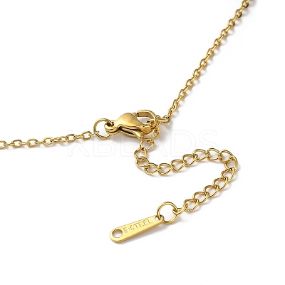 304 Stainless Steel Pendant Necklaces LS-NJEW-D047-03G-1