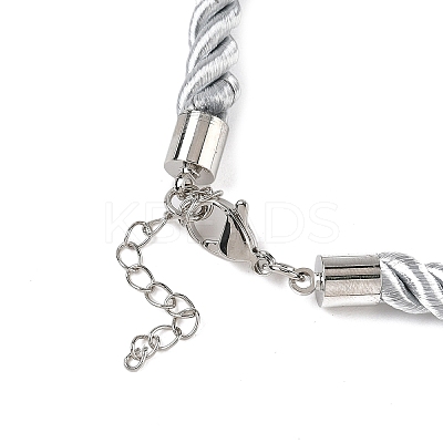 5MM Nylon Twisted Cord Necklace Making FIND-G096-01P-27-1