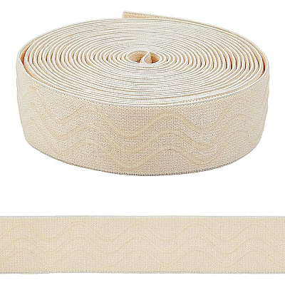 5 Yards Polyester Non-slip Elastic Bands SRIB-GF0001-62A-1