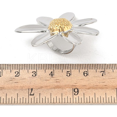 304 Stainless Steel Cuff Rings LS-RJEW-D338-05E-GP-1