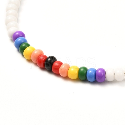 Glass Seed Beaded Bracelet for Girl Women BJEW-JB06883-01-1