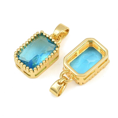 Brass & Glass Pendants LS-GL-CBA96FD-02G-08-1