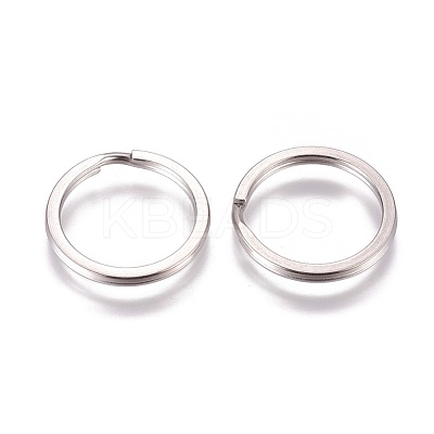Tarnish Resistant 304 Stainless Steel Split Key Rings STAS-I107-24P-1.8x25-1