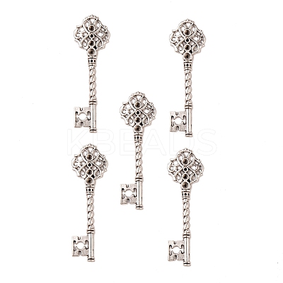 Key Tibetan Style Pendant Rhinestone Settings LS-TIBEB-A101291-AS-LF-1