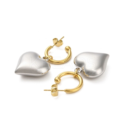 Non-Tarnish 304 Stainless Steel Pendant Earrings EJEW-R160-03P-1