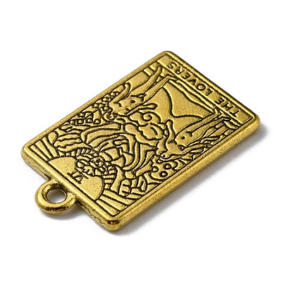 Zinc Alloy Pendants PALLOY-WH0105-05D-AG-1