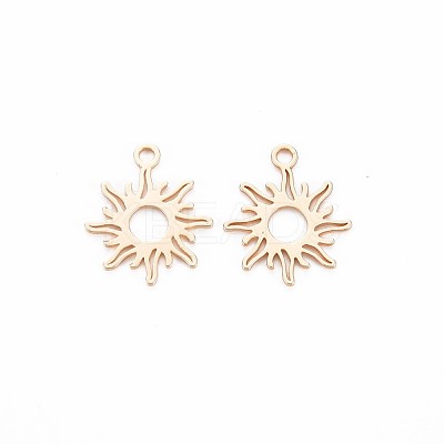 Brass Charms KK-S364-083-1