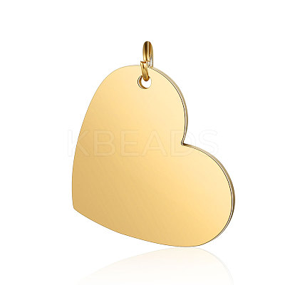Ion Plating(IP) 304 Stainless Steel Stamping Blank Tag Pendants LS-STAS-I311-26G-1