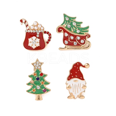Christmas Enamel Pins Sets JEWB-A037-01KCG-1
