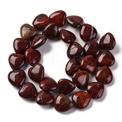 Natural Red Rainbow Jasper Beads Strands G-I372-A06-02-1